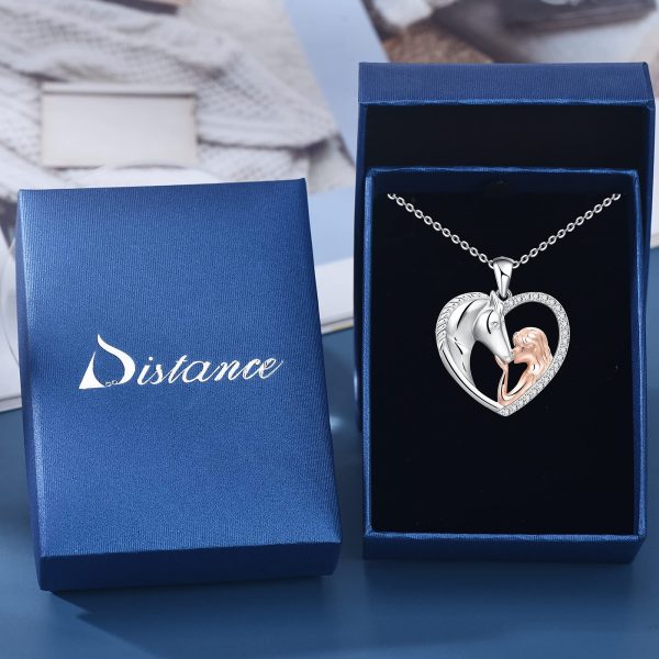 Horse Pendant Necklace for Women Sterling Silver Lucky Girls with Horse Birthday Christmas Jewelry Gifts - Image 5