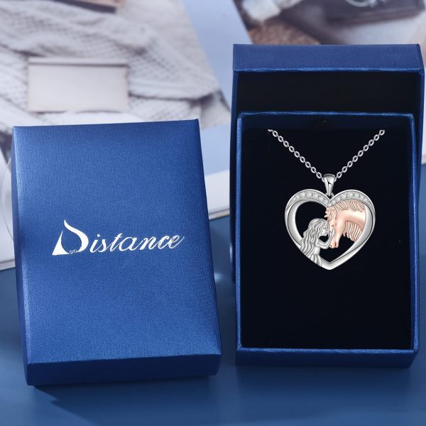 Horse Pendant Necklace for Women Sterling Silver Lucky Girls with Horse Birthday Christmas Jewelry Gifts - Image 5