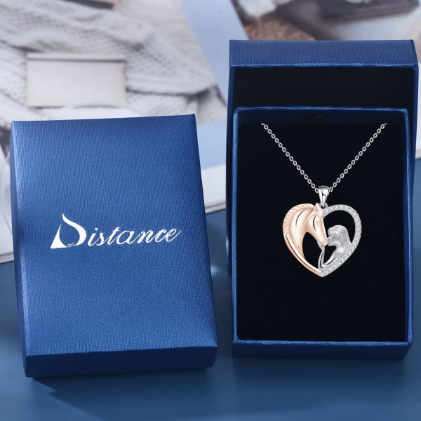Horse Pendant Necklace for Women Sterling Silver Lucky Girls with Horse Birthday Christmas Jewelry Gifts - Image 5