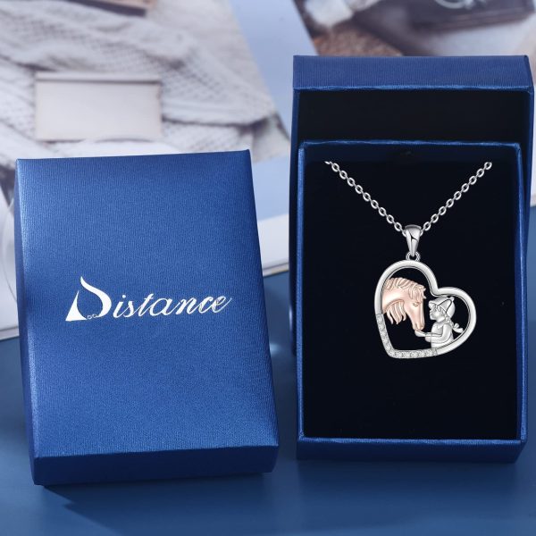 Horse Pendant Necklace for Women Sterling Silver Lucky Girls with Horse Birthday Christmas Jewelry Gifts - Image 7