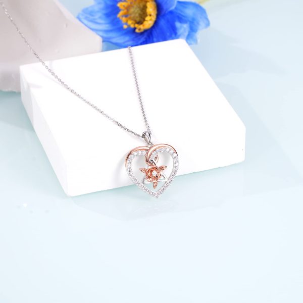 Celtic Necklace Sterling Silver Celtic Knot Necklace for Irish Viking Heart/Cross/Rose/Infinity/Trinity/Dara Knot Celtic Jewelry Memorial Gift - Image 2