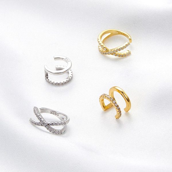 Simple Metal Line No Piercing Ear Cuff - Image 5