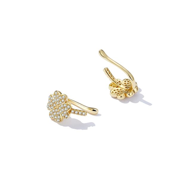 Four Leaf Clover Ear Cuffs - Image 3